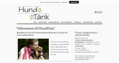 Desktop Screenshot of hundtank.se