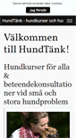 Mobile Screenshot of hundtank.se